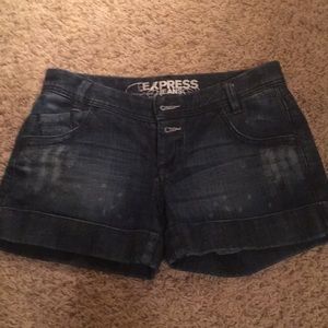 Express Denim Shorts